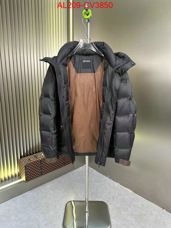 Down jacket Men-Zegna found replica ID: CV3850 $: 209USD