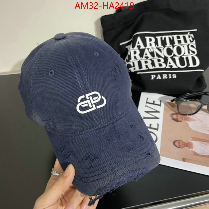 Cap(Hat)-Balenciaga buy best quality replica ID: HA2419 $: 32USD