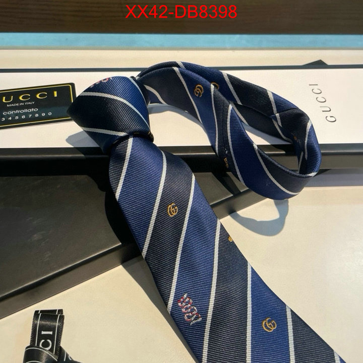 Ties-Gucci fashion designer ID: DB8398 $: 42USD