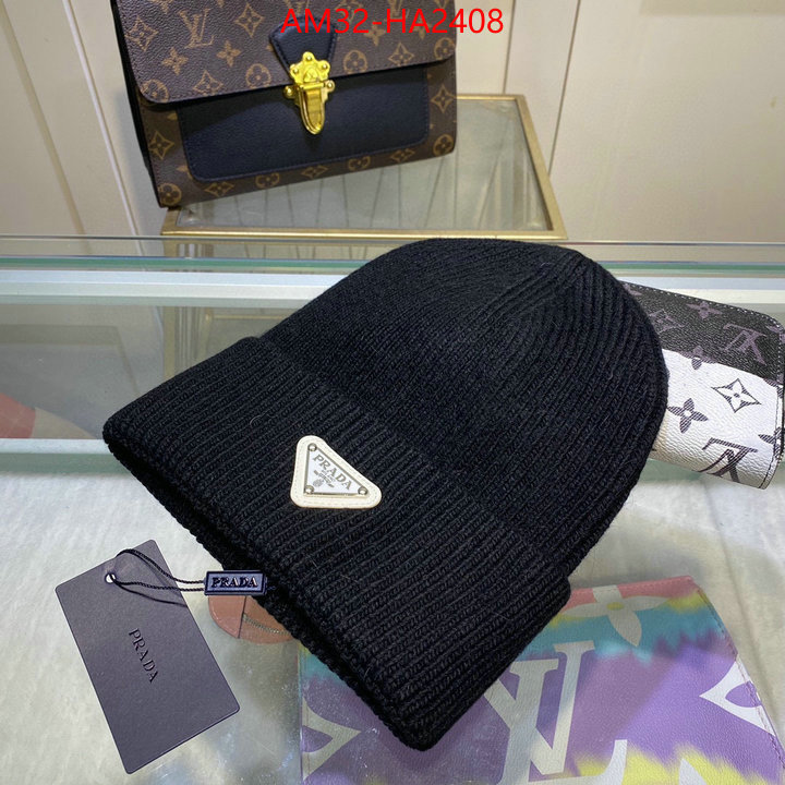 Cap (Hat)-Prada shop designer ID: HA2408 $: 32USD