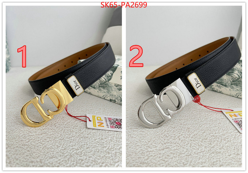 Belts-Dior fake designer ID: PA2699 $: 65USD