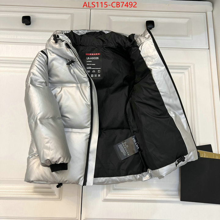 Kids clothing-Down jacket best replica 1:1 ID: CB7492 $: 115USD