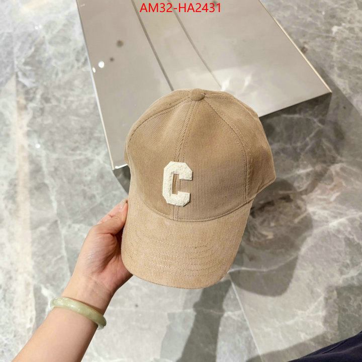 Cap(Hat)-Celine where quality designer replica ID: HA2431 $: 32USD