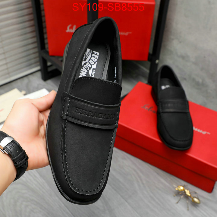 Men shoes-Ferragamo 1:1 replica wholesale ID: SB8555 $: 109USD