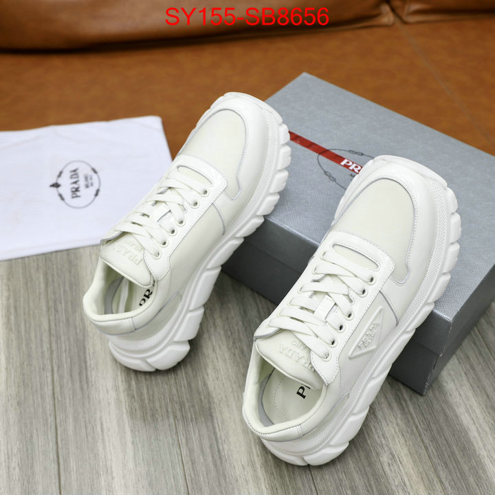 Men shoes-Prada replica 1:1 ID: SB8656 $: 155USD