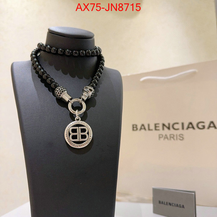 Jewelry-Balenciaga cheap high quality replica ID: JN8715 $: 75USD