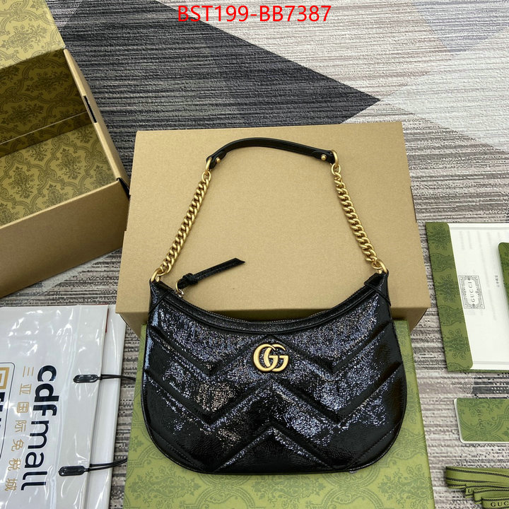 Gucci Bags(TOP)-Marmont best quality designer ID: BB7387 $: 199USD,