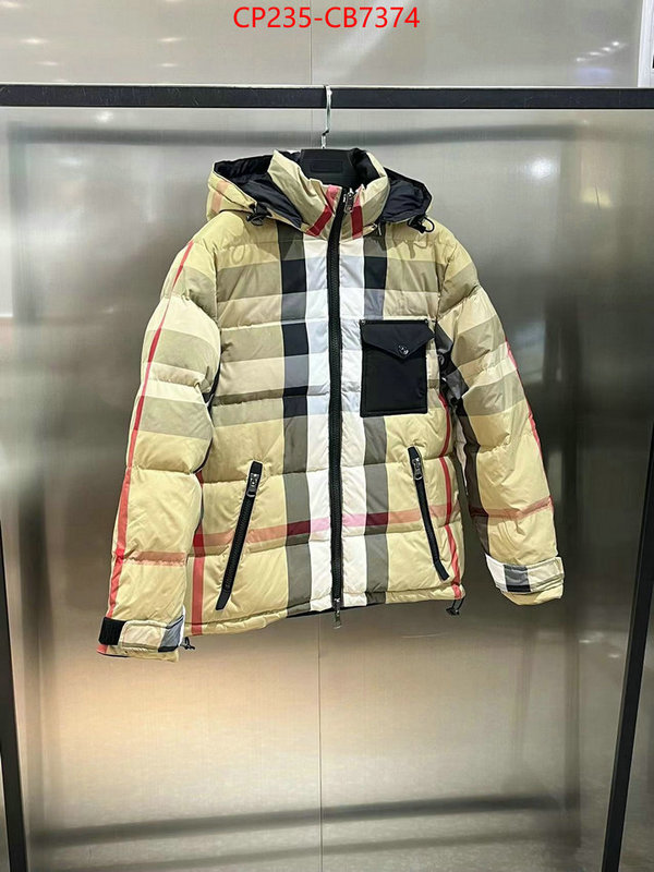 Clothing-Burberry buy cheap replica ID: CB7374 $: 235USD