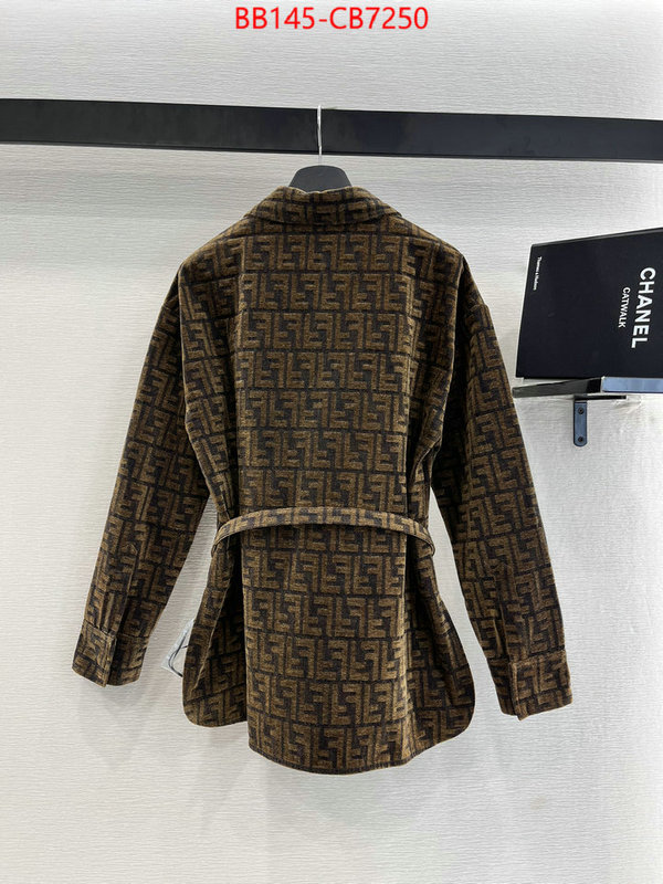 Clothing-Fendi best website for replica ID: CB7250 $: 145USD