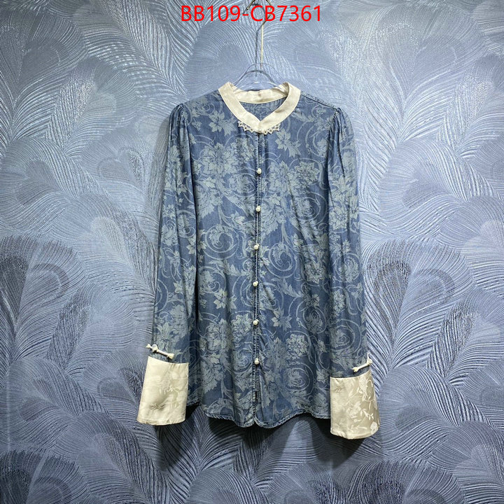 Clothing-Valentino online from china designer ID: CB7361 $: 109USD