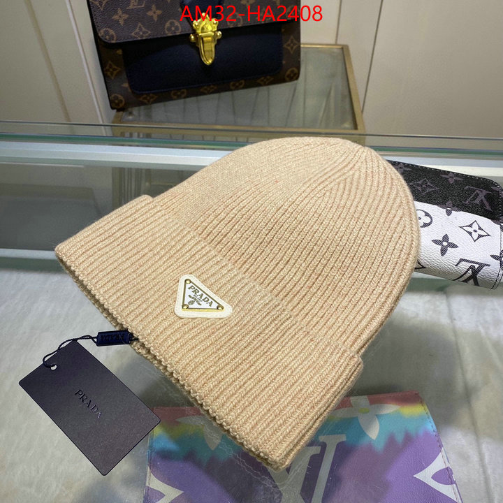 Cap (Hat)-Prada shop designer ID: HA2408 $: 32USD