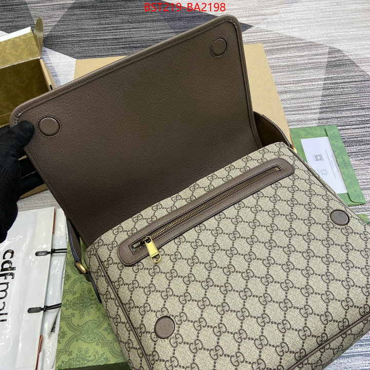 Gucci Bags(TOP)-Crossbody- found replica ID: BA2198 $: 219USD,