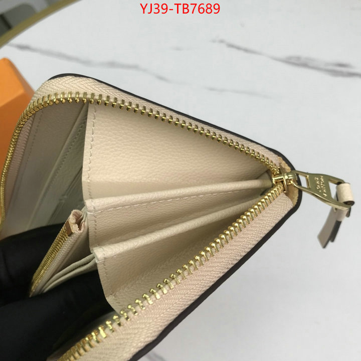 LV Bags(4A)-Wallet 7 star ID: TB7689 $: 39USD,