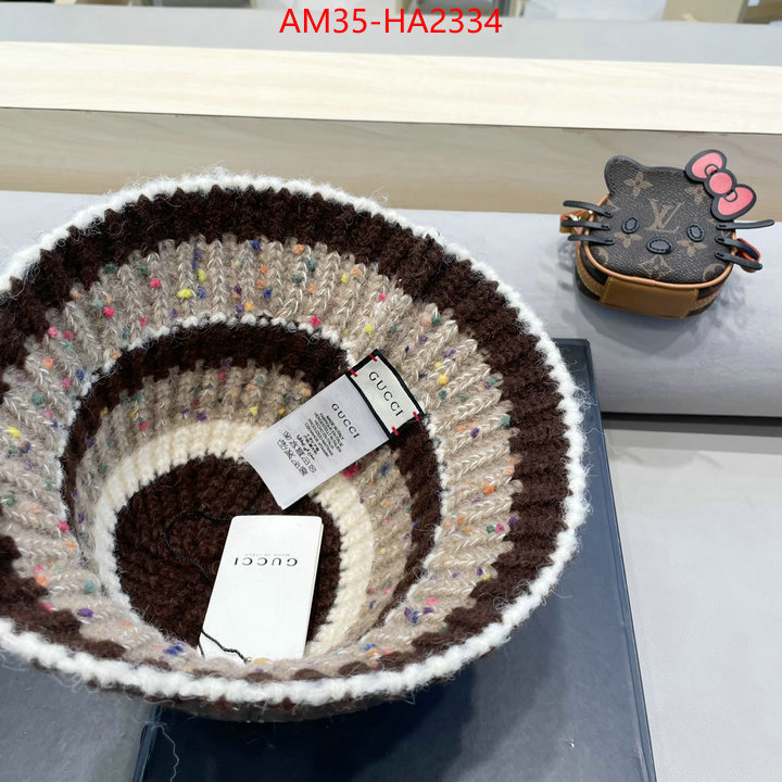 Cap(Hat)-Gucci exclusive cheap ID: HA2334 $: 35USD