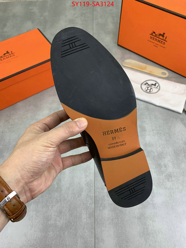 Men Shoes-Hermes designer fake ID: SA3124 $: 119USD