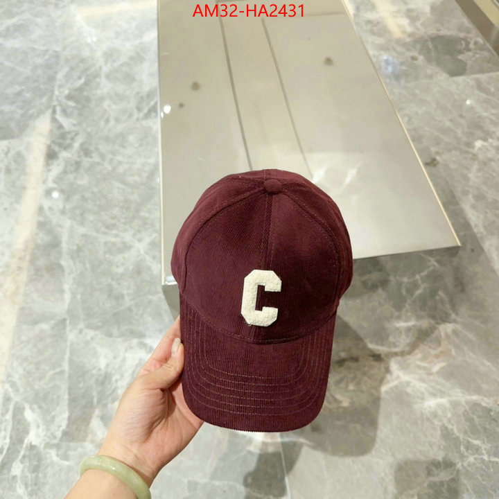 Cap(Hat)-Celine where quality designer replica ID: HA2431 $: 32USD