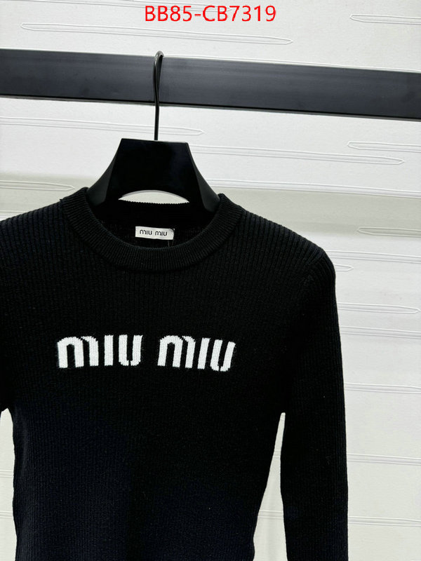 Clothing-MIU MIU where should i buy to receive ID: CB7319 $: 85USD