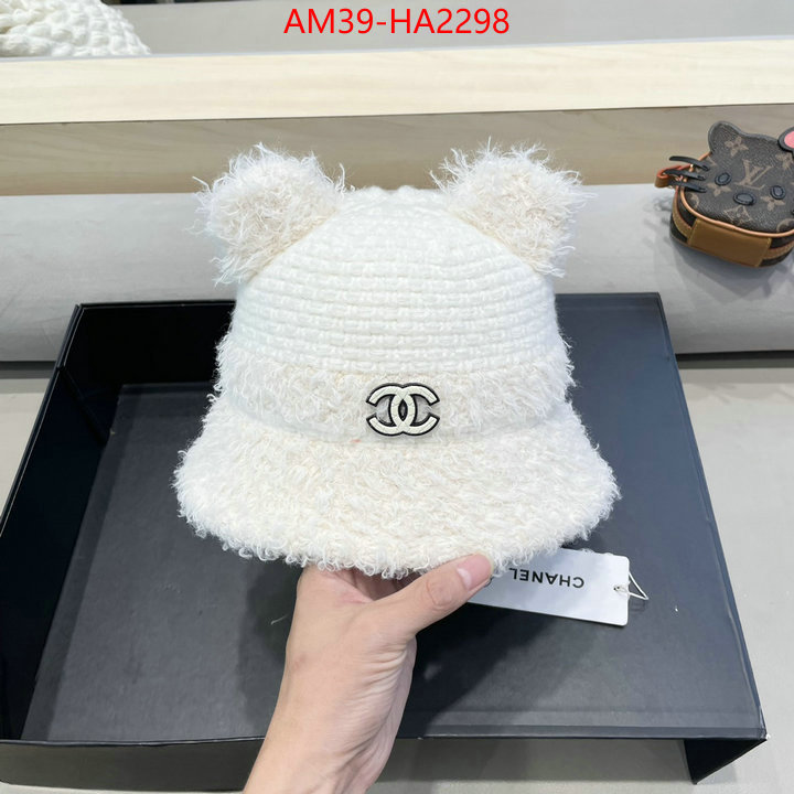 Cap (Hat)-Chanel how can i find replica ID: HA2298 $: 39USD