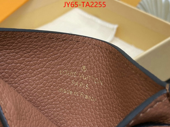 LV Bags(TOP)-Wallet high quality 1:1 replica ID: TA2255 $: 65USD,