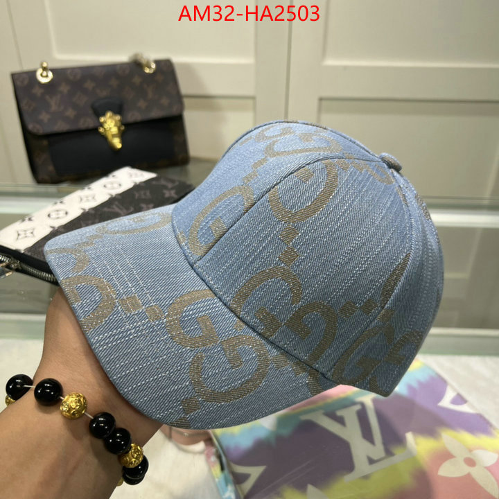 Cap(Hat)-Gucci high quality designer replica ID: HA2503 $: 32USD