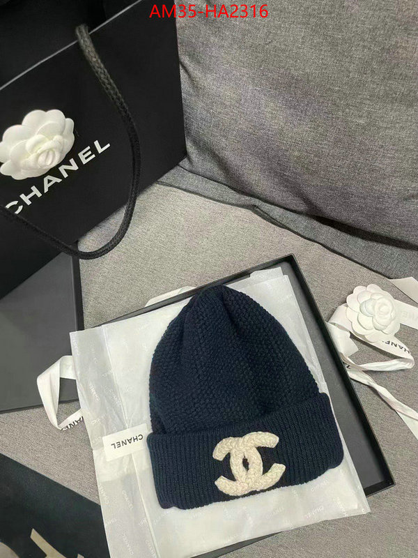 Cap (Hat)-Chanel 7 star quality designer replica ID: HA2316 $: 35USD