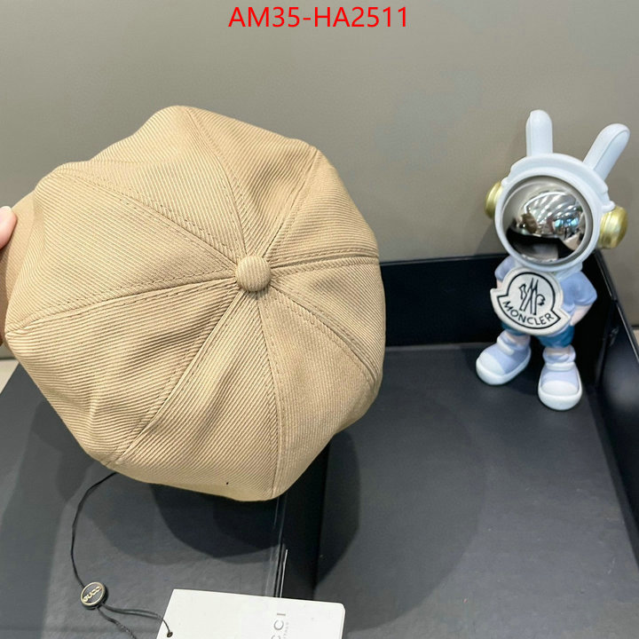 Cap(Hat)-Gucci wholesale china ID: HA2511 $: 35USD