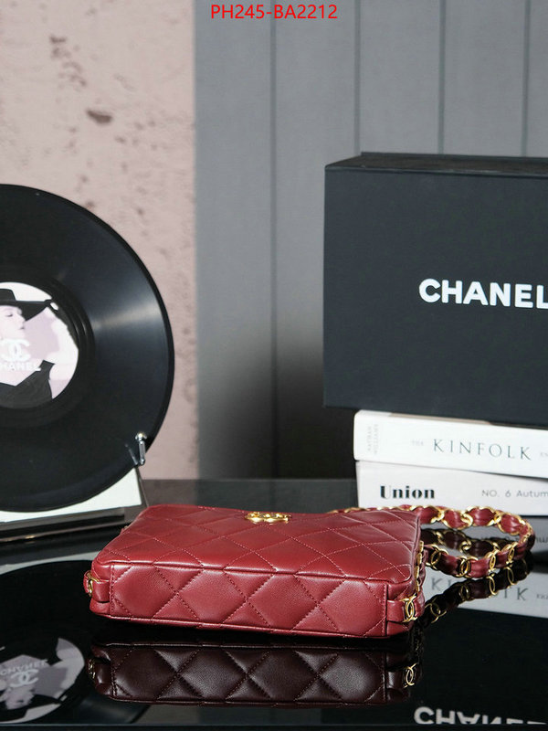 Chanel Bags(TOP)-Handbag- top perfect fake ID: BA2212 $: 245USD,