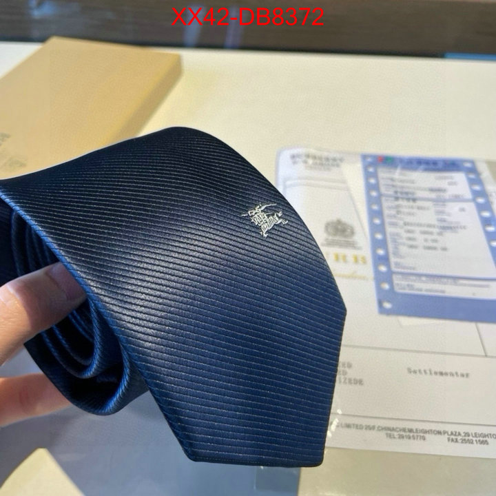 Ties-Burberry good quality replica ID: DB8372 $: 42USD