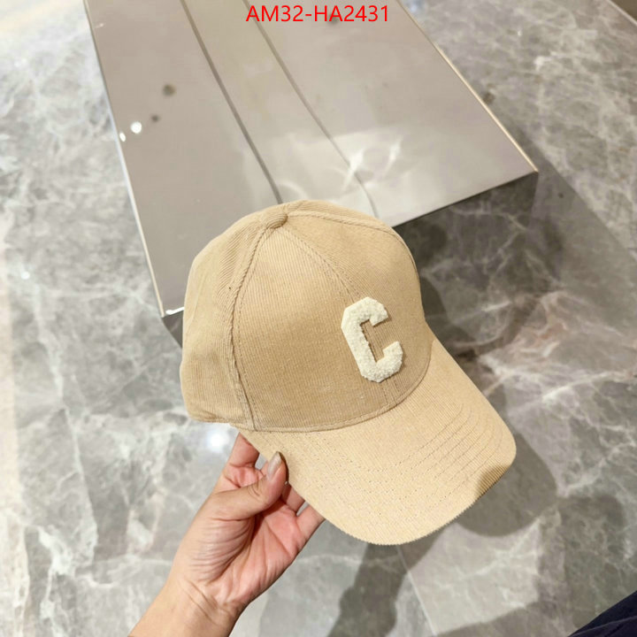 Cap(Hat)-Celine where quality designer replica ID: HA2431 $: 32USD