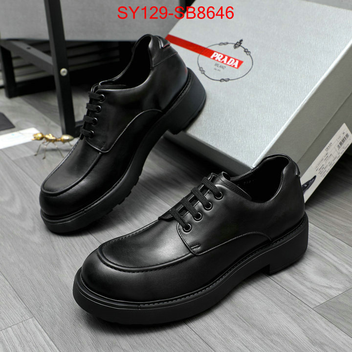 Men shoes-Prada what is top quality replica ID: SB8646 $: 129USD