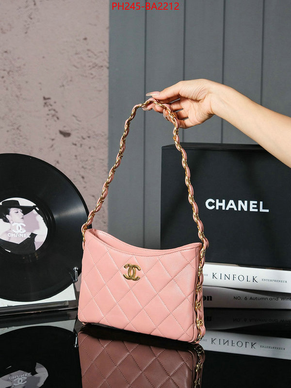 Chanel Bags(TOP)-Handbag- top perfect fake ID: BA2212 $: 245USD,