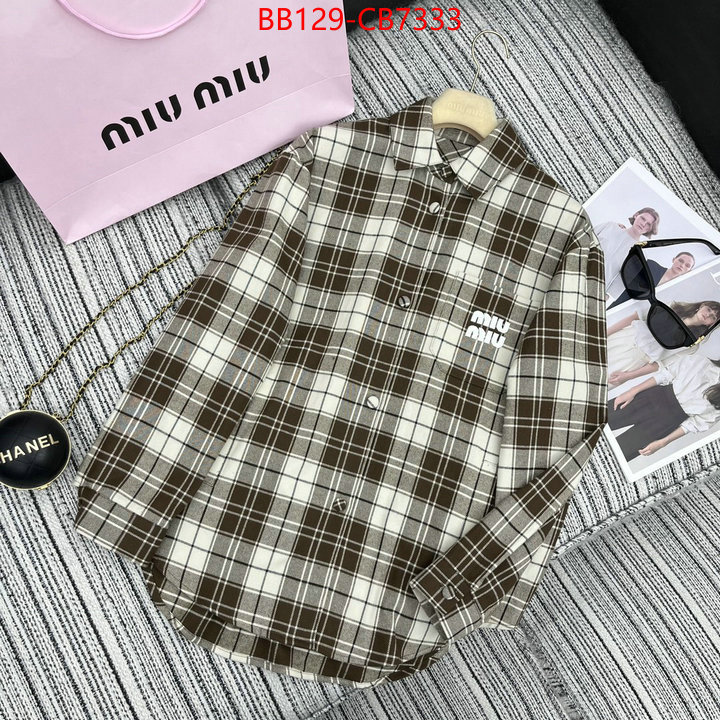 Clothing-MIU MIU we curate the best ID: CB7333 $: 129USD