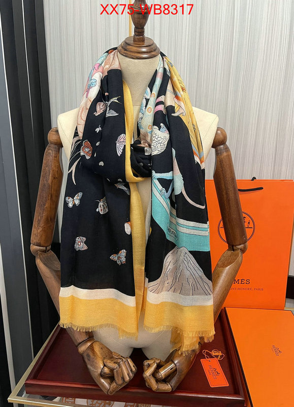 Scarf-Hermes sell high quality ID: MB8317 $: 75USD