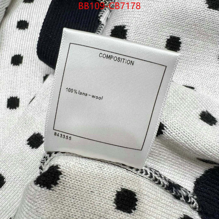 Clothing-Chanel perfect quality designer replica ID: CB7178 $: 109USD