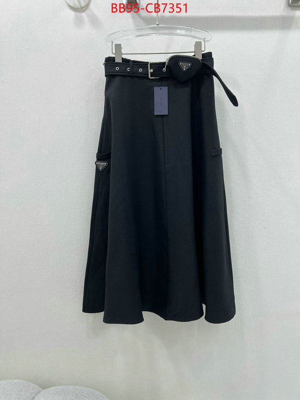 Clothing-Prada high-end designer ID: CB7351 $: 95USD