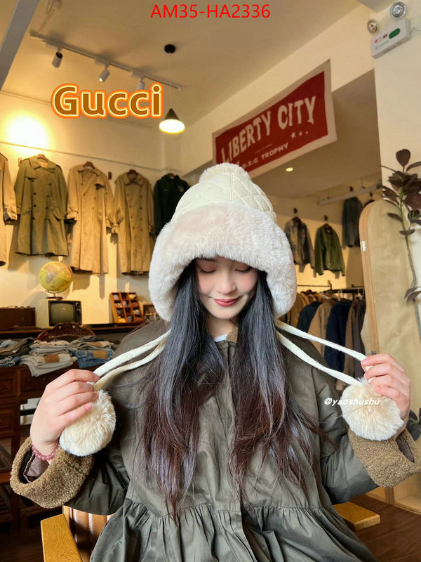 Cap(Hat)-Gucci mirror copy luxury ID: HA2336 $: 35USD