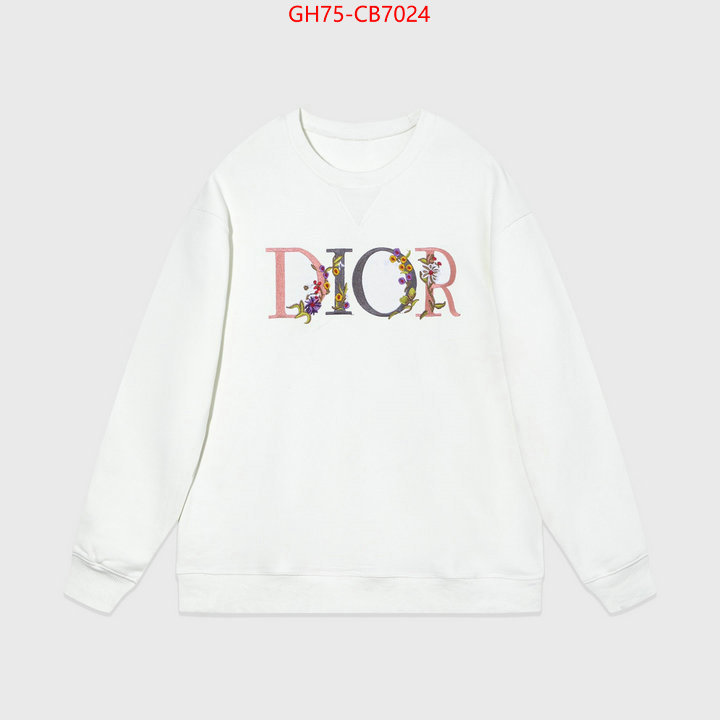 Clothing-Dior sale ID: CB7024 $: 75USD