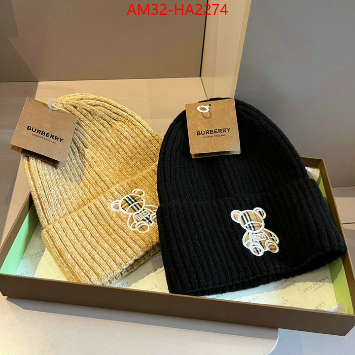 Cap(Hat)-Burberry buy best quality replica ID: HA2274 $: 32USD