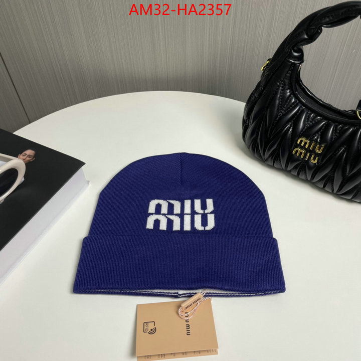 Cap(Hat)-Miu Miu what 1:1 replica ID: HA2357 $: 32USD