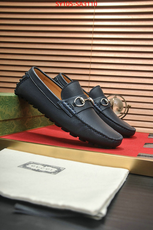 Men Shoes-Gucci top quality fake ID: SA3110 $: 105USD