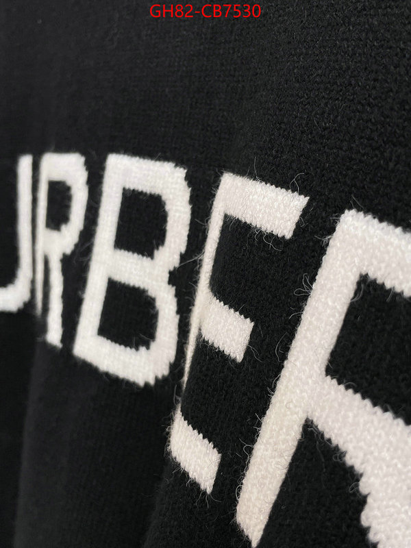 Clothing-Burberry fake cheap best online ID: CB7530 $: 82USD