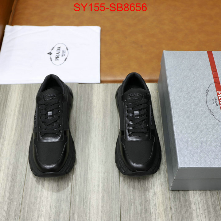 Men shoes-Prada replica 1:1 ID: SB8656 $: 155USD