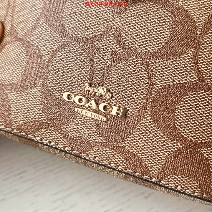 Coach Bags(4A)-Crossbody- every designer ID: BA3260 $: 89USD,