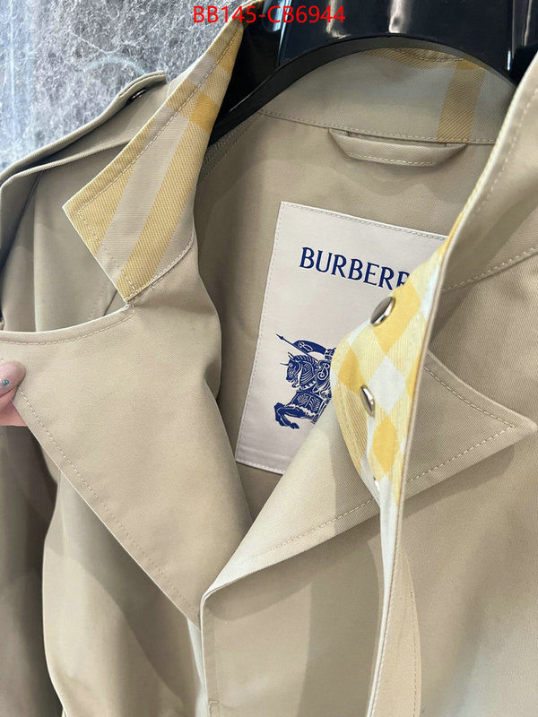 Clothing-Burberry best like ID: CB6944 $: 145USD