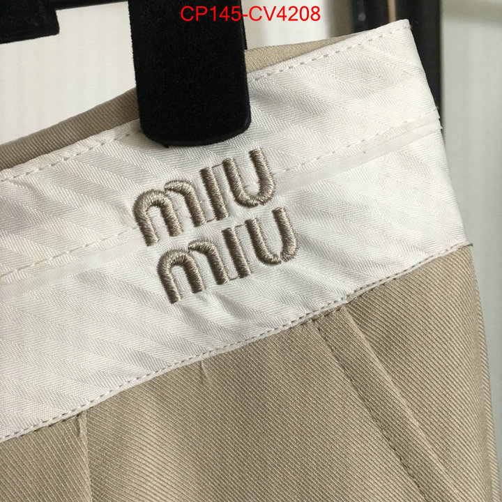 Clothing-MIU MIU perfect replica ID: CV4208