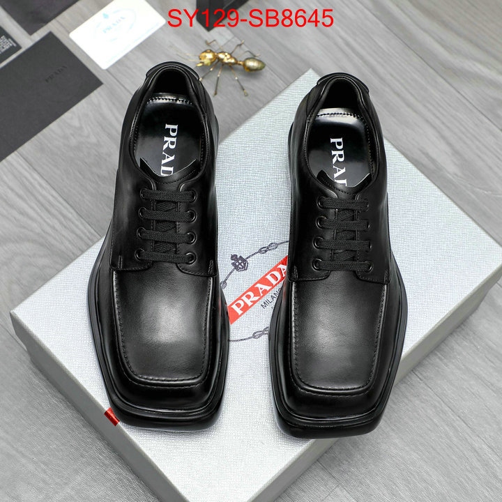 Men shoes-Prada high quality customize ID: SB8645 $: 129USD