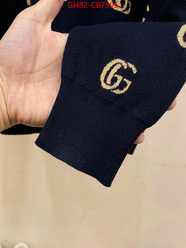 Clothing-Gucci best like ID: CB7595 $: 82USD