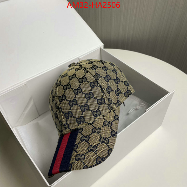 Cap(Hat)-Gucci where quality designer replica ID: HA2505 $: 32USD