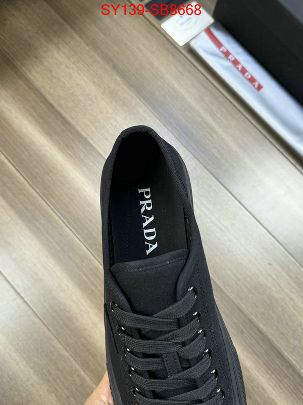 Men shoes-Prada wholesale designer shop ID: SB8668 $: 139USD