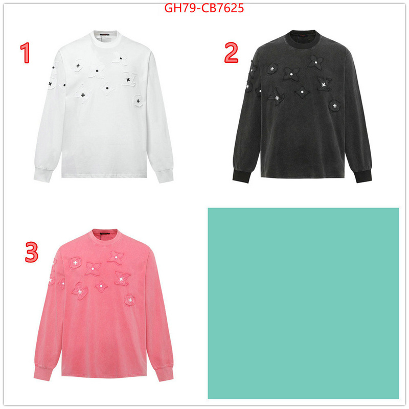 Clothing-LV top brands like ID: CB7625 $: 79USD